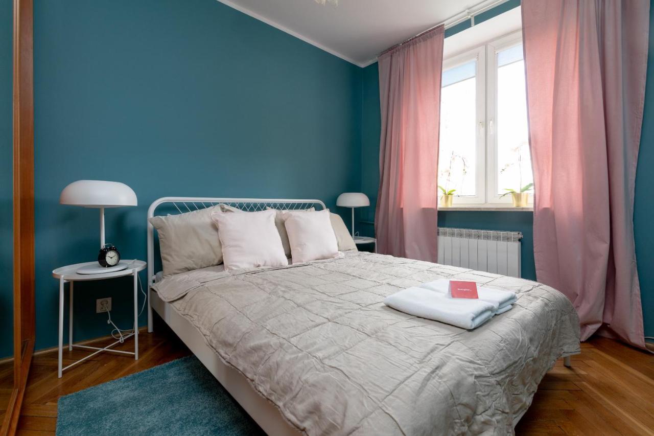 Saska Kepa Modern Apartment ワルシャワ エクステリア 写真