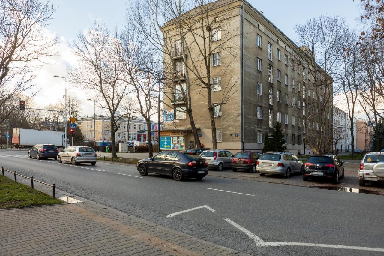 Saska Kepa Modern Apartment ワルシャワ エクステリア 写真