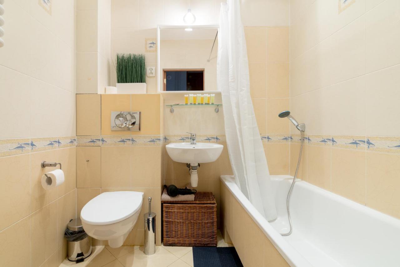Saska Kepa Modern Apartment ワルシャワ エクステリア 写真